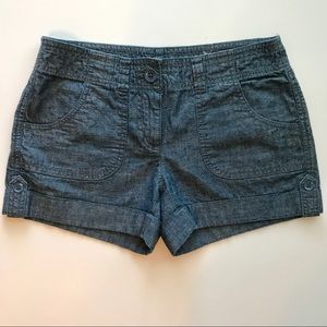 LOFT Chambray Shorts